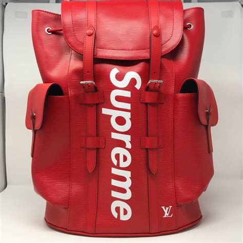 backpack supreme louis vuitton|louis vuitton supreme raincoat.